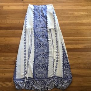 Show me your Mumu slit skirt